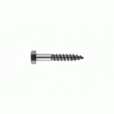 Edelstahl Sechskantholzschrauben 8x70mm 50 Stck