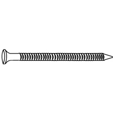 Ankerngel/Kammngel 4,0x75 mm 250 Stck verzinkt