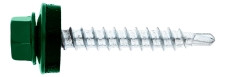 Trapezbohrschraube 4,8x19mm 100 Stck in Moosgrn