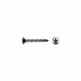 100 Stck Linsensenkkopf Blechschrauben 2,9x6,5 galv. verzinkt