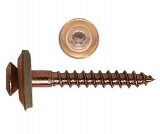 4,5x120 mm Spenglerschrauben Edelstahl verkupfert mit Torx 100 St�ck