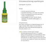 Petec Schraubensicherung Grn 10g Superfest