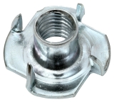 Einschlagmuttern M6x9 10 St�ck, verzinkt